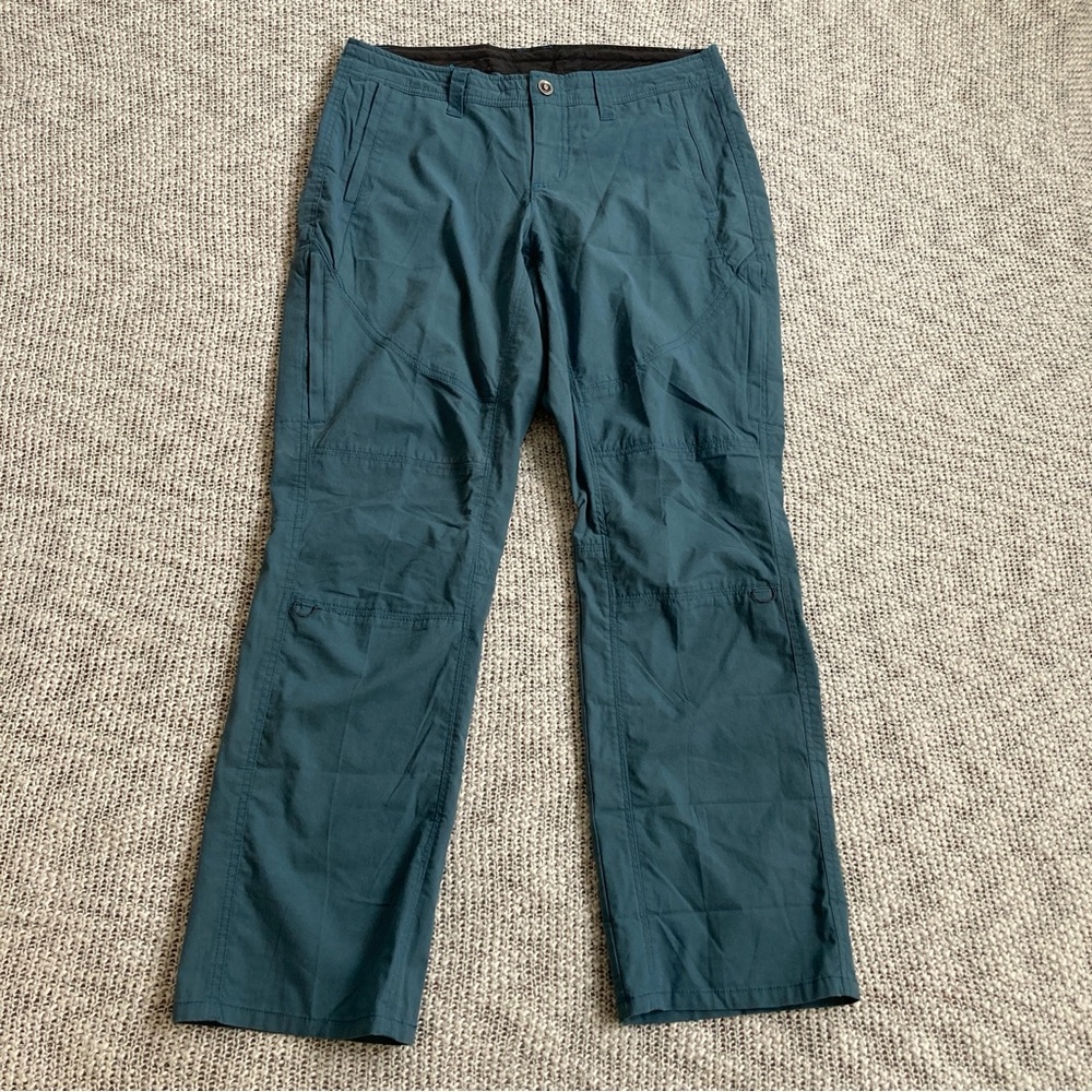 KÜHL Blue Spire Roll-Up Pants Women's Hiking Convertible Gorpcore Size 10 Short